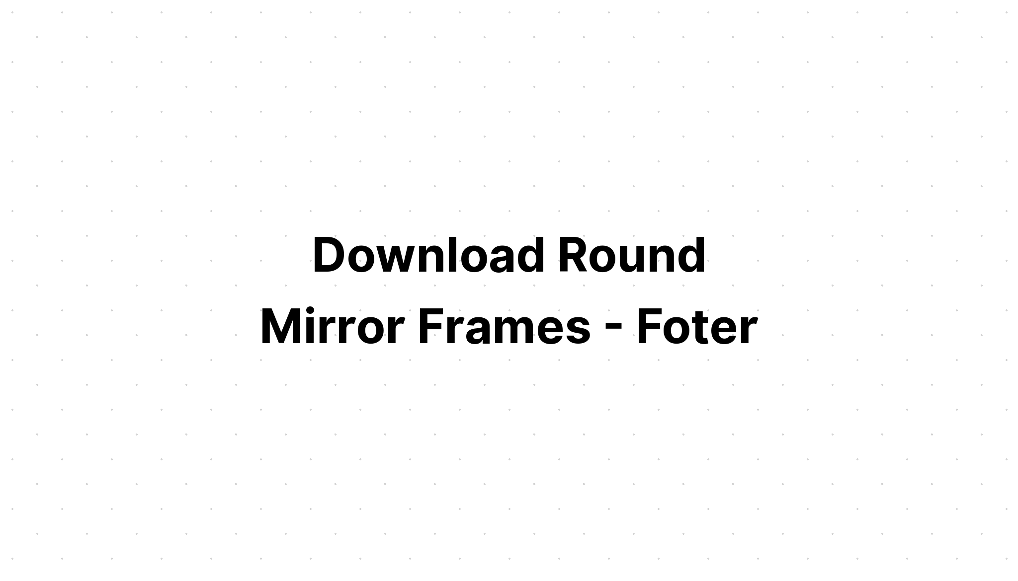 Download Three Circle Frame SVG File